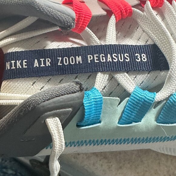 Nike Sneakers Womens 8.5 Air Zoom Pegasus 38 LE DJ3129 Multicolor Running Shoes - Picture 13 of 16